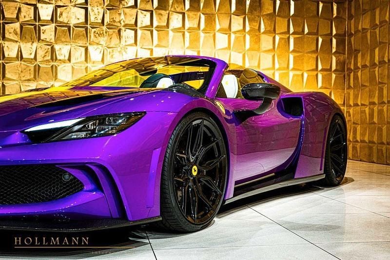 Neu Ferrari 296 867 PS (637 kW) 2026 Novitec viola par pearl Cabrio