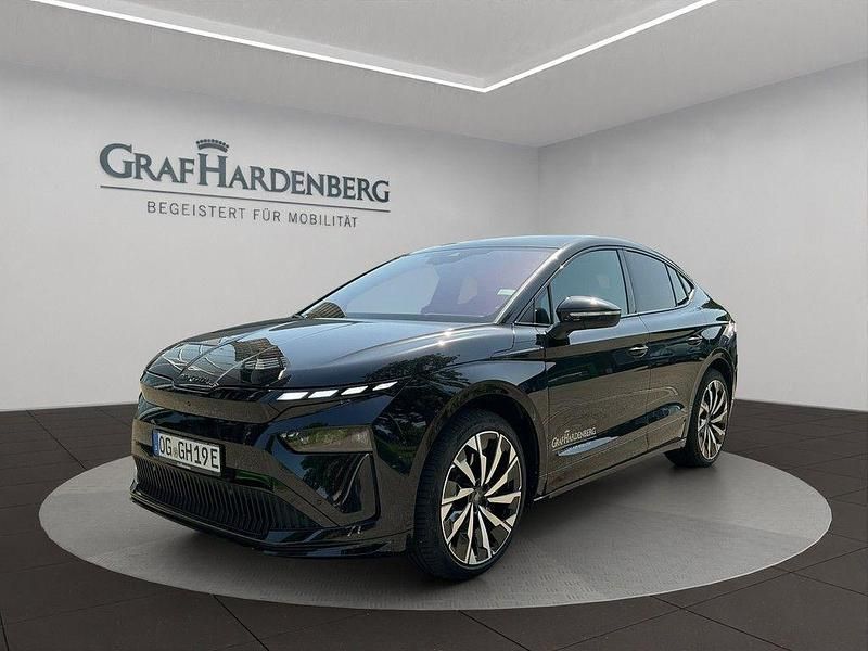 Schwarz Gebraucht 2025 Skoda Enyaq iV SportLine SUV | 50.333 € (Guter Preis) - Bild 1/4