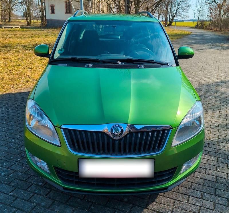 Gebraucht Skoda Fabia Active 69 PS (50 kW) 2012 Grün Kleinwagen
