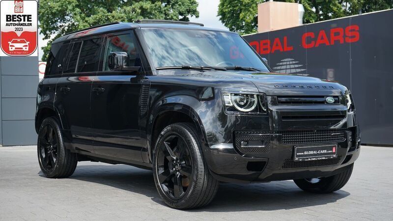 Santorini black Gebraucht 2022 Land Rover Defender HSE Dynamic SUV | 74.885 € (Etwas zu teuer) - Bild 1/4