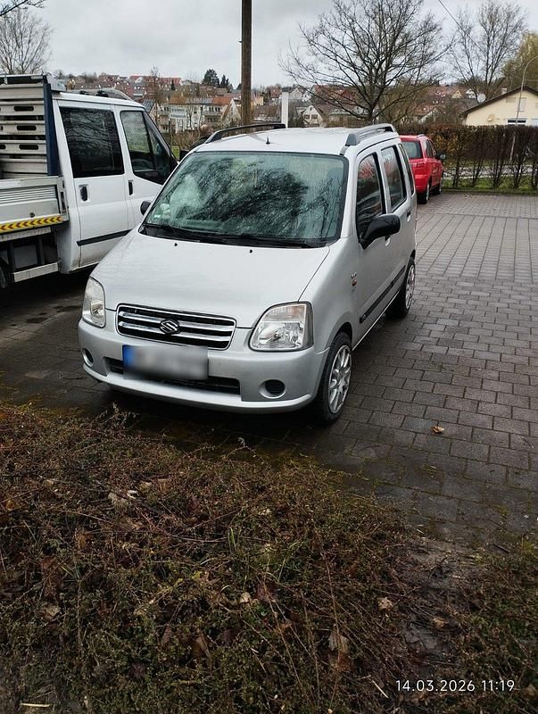 Gebraucht Suzuki Wagon R+ 90 PS (66 kW) 2004 Grau Van / Kleinbus