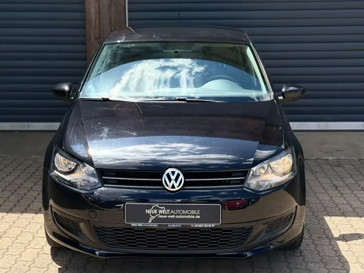 Gebraucht VW Polo Comfortline 90 PS (66 kW) 2010 Schwarz Kleinwagen
