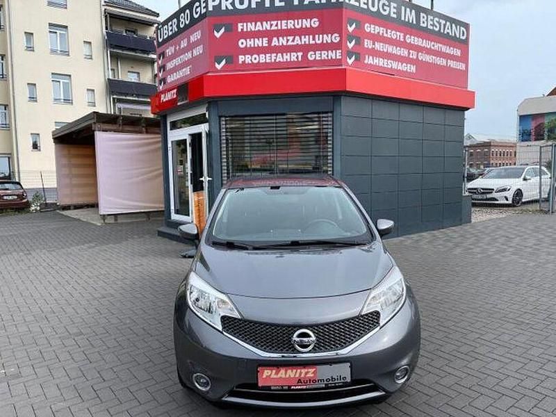 Grau Gebraucht 2014 Nissan Note Acenta Van / Kleinbus | 7.899 € (Fairer Preis) - Bild 1/4