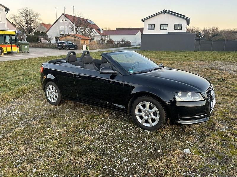 Schwarz Gebraucht 2011 Audi A3 Cabriolet Ambition Cabrio | 5.700 € (Guter Preis) - Bild 1/4