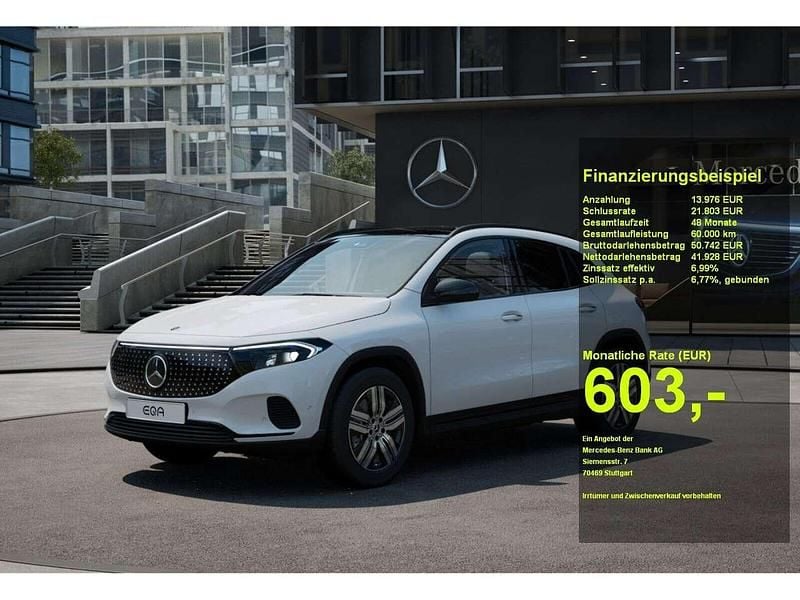 Unilack polarweiß Neu 2025 Mercedes EQA250+ Electric Art SUV | 55.904 € (Superpreis) - Bild 1/3