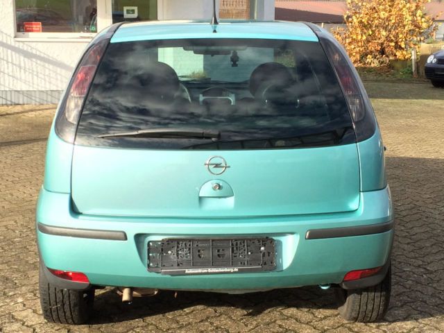 Gebraucht Opel Corsa 80 PS (58 kW) 2005 Blau metallic Kleinwagen