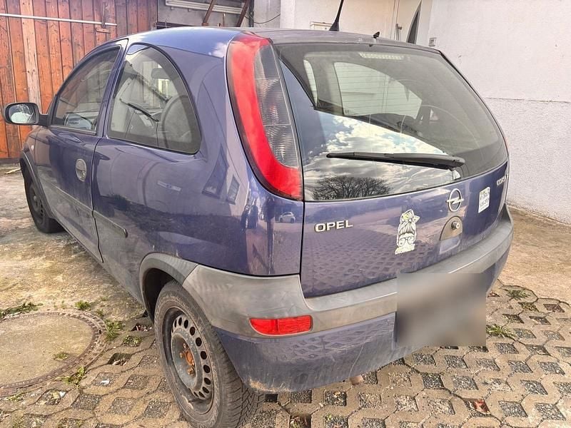 Gebraucht Opel Corsa 75 PS (55 kW) 2002 Blau Kleinwagen