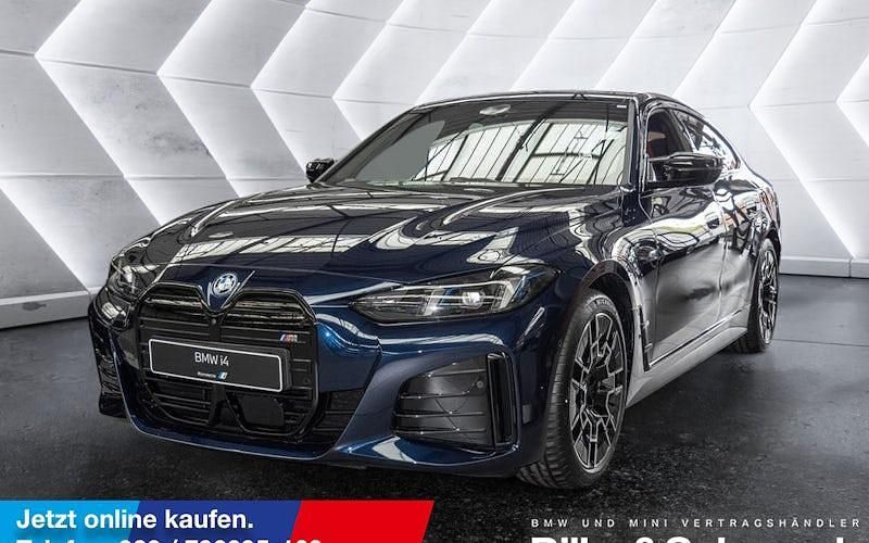Blau Neu 2025 BMW i4 Limousine | 64.490 € (Teuer) - Bild 1/4