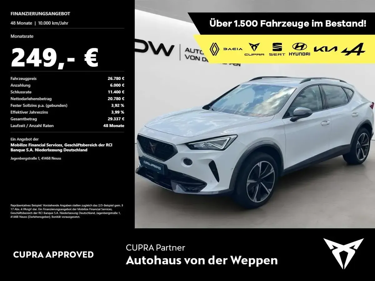 Gebraucht Cupra Formentor 150 PS (110 kW) 2024 SUV