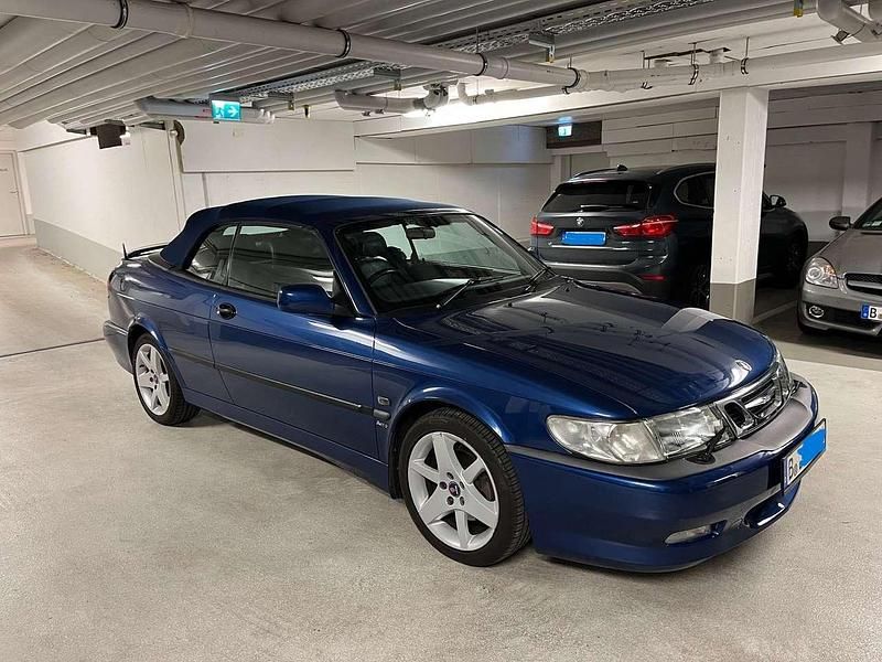 Gebraucht Saab 9-3 Cabriolet 185 PS (136 kW) 2002 Blau Cabrio