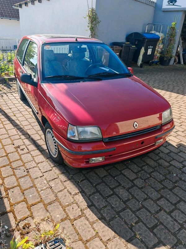 Rot Gebraucht 1993 Renault Clio Kleinwagen | 500 € - Bild 1/4