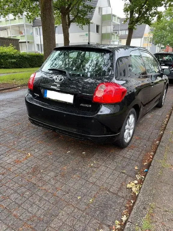 Gebraucht Toyota Auris 124 PS (91 kW) 2007 Schwarz Kleinwagen