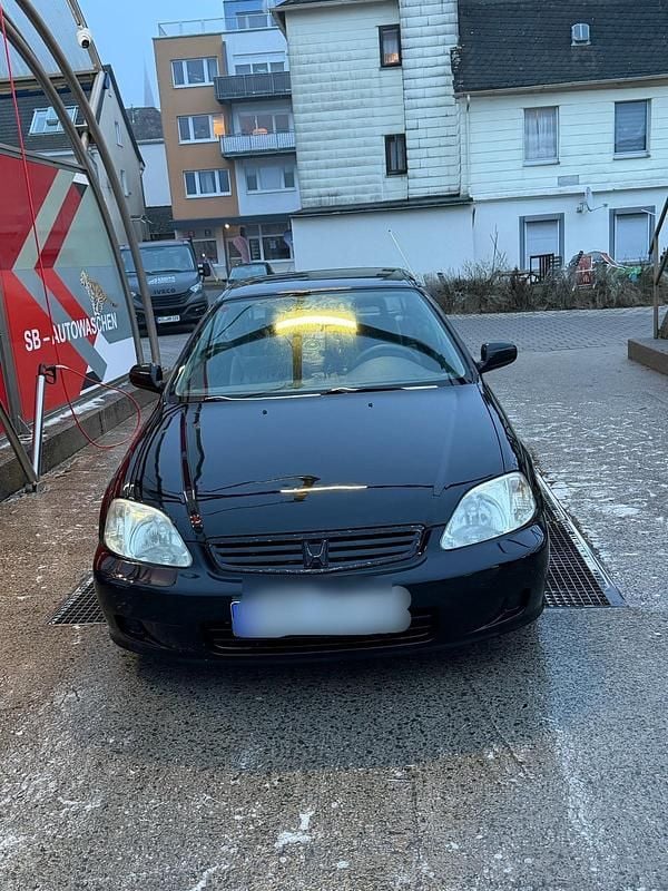 Schwarz Gebraucht 2000 Honda Civic Coupé | 3.500 € (Fairer Preis) - Bild 1/4