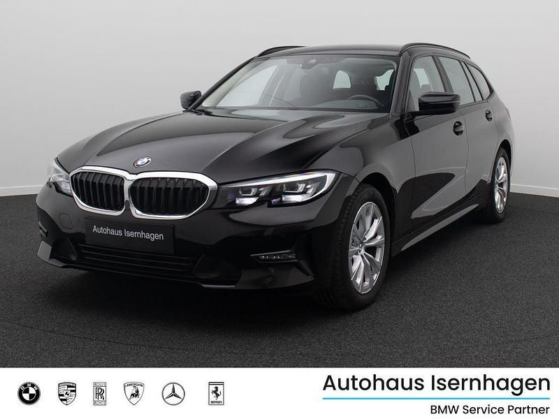 Schwarz ii668schwarz Gebraucht 2022 BMW 320 Sport Line Limousine | 26.499 € (Superpreis) - Bild 1/4