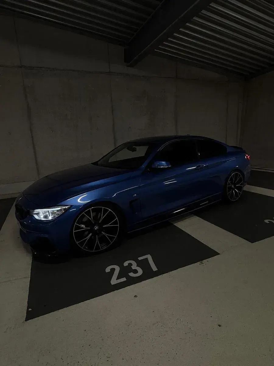 Gebraucht BMW 428 M Sport 245 PS (180 kW) 2015 Blau Coupé