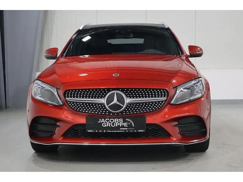 Gebraucht Mercedes C220 AMG line 194 PS (142 kW) 2021 Rot Kombi