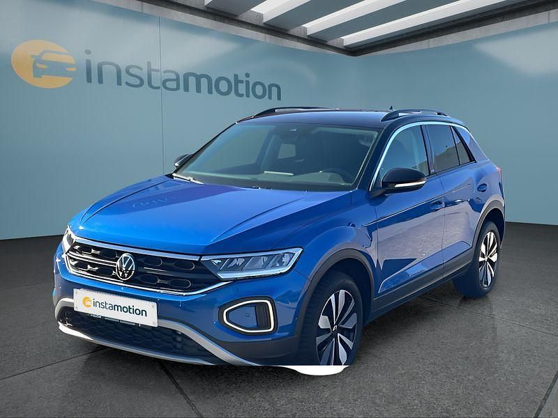 Blau Gebraucht 2024 VW T-Roc SUV | 29.449 € (Guter Preis) - Bild 1/4