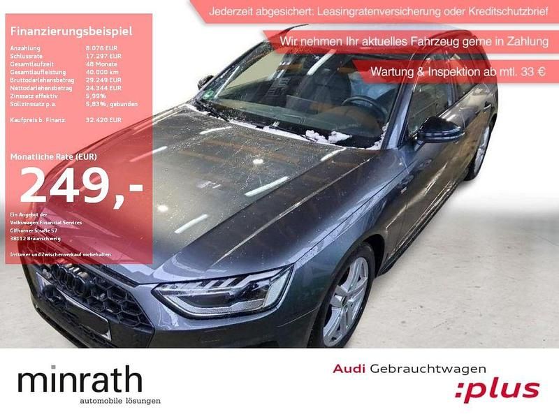 Gebraucht Audi A4 S-Line 204 PS (150 kW) 2023 Grau Kombi