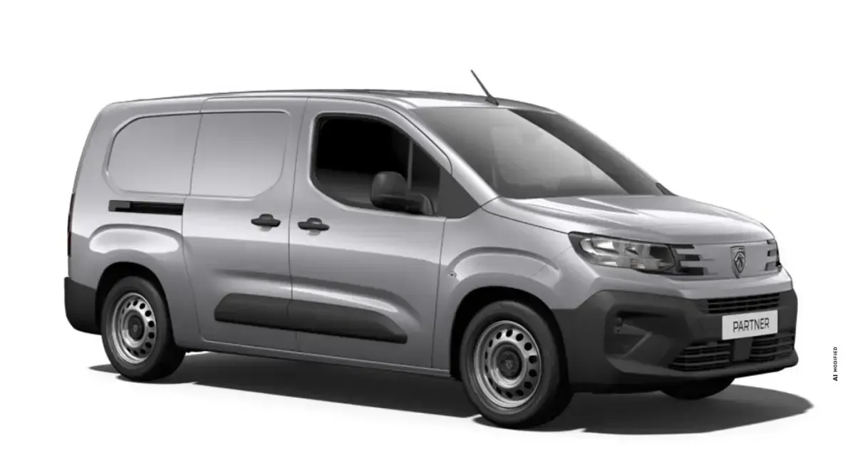 Neu Peugeot Partner 131 PS (96 kW) 2026 Silber metallic Van / Kleinbus