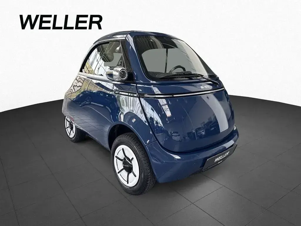 Neu Micro Microlino 13 kW (18 PS) 2025 Atlantis blue monocolor (blau) Kleinwagen
