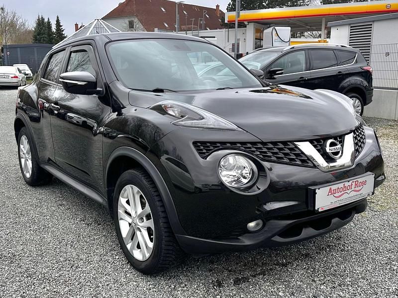 Gebraucht Nissan Juke Acenta 110 PS (80 kW) 2015 Schwarz SUV