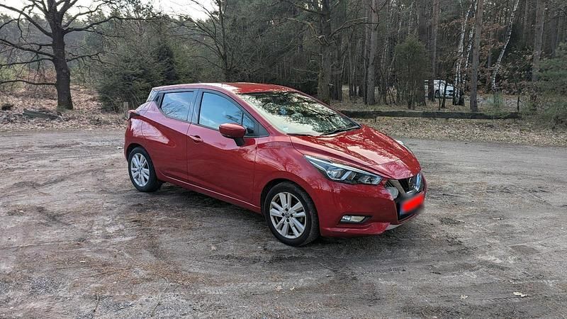 Gebraucht Nissan Micra 101 PS (74 kW) 2020 Rot Kleinwagen