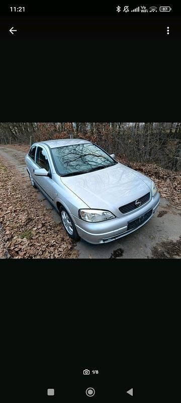 Silber Gebraucht 2002 Opel Astra Kleinwagen | 2.500 € (Teuer) - Bild 1/4