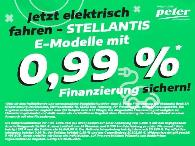 Orange Gebraucht 2024 Fiat 600E La Prima SUV | 29.485 € (Guter Preis) - Bild 1/1