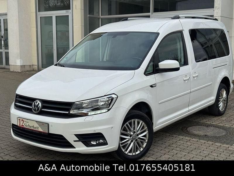 Gebraucht VW Caddy Maxi 102 PS (75 kW) 2019 Weiß Van / Kleinbus
