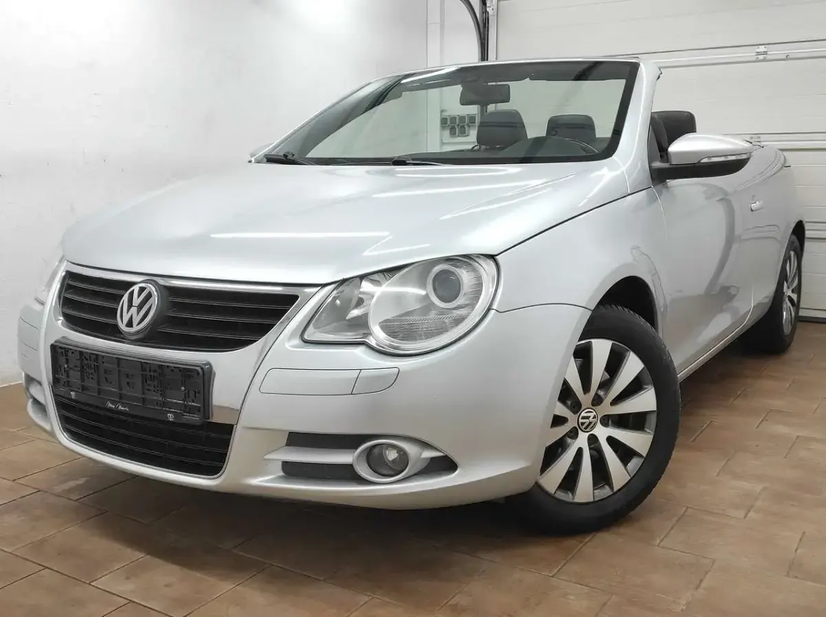Brugt VW Eos 140 HK (102 kW) 2010 Sølv Cabriolet