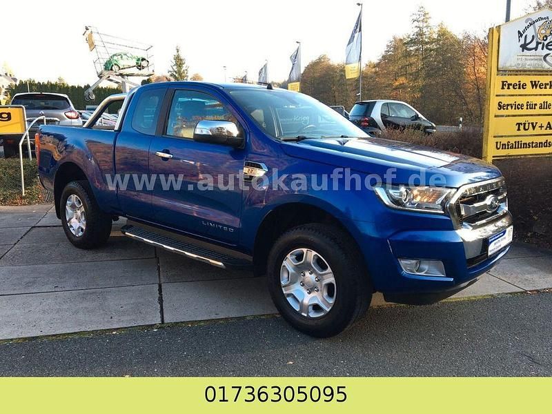 Blau Gebraucht 2018 Ford Ranger Limited Abholung | 24.990 € (Fairer Preis) - Bild 1/4