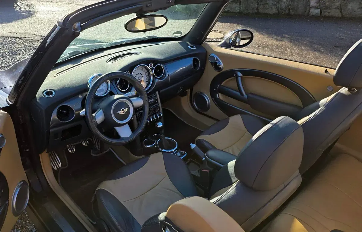 Usata Mini Cooper S Cabriolet 170 CV (125 kW) 2006 Nero Cabrio