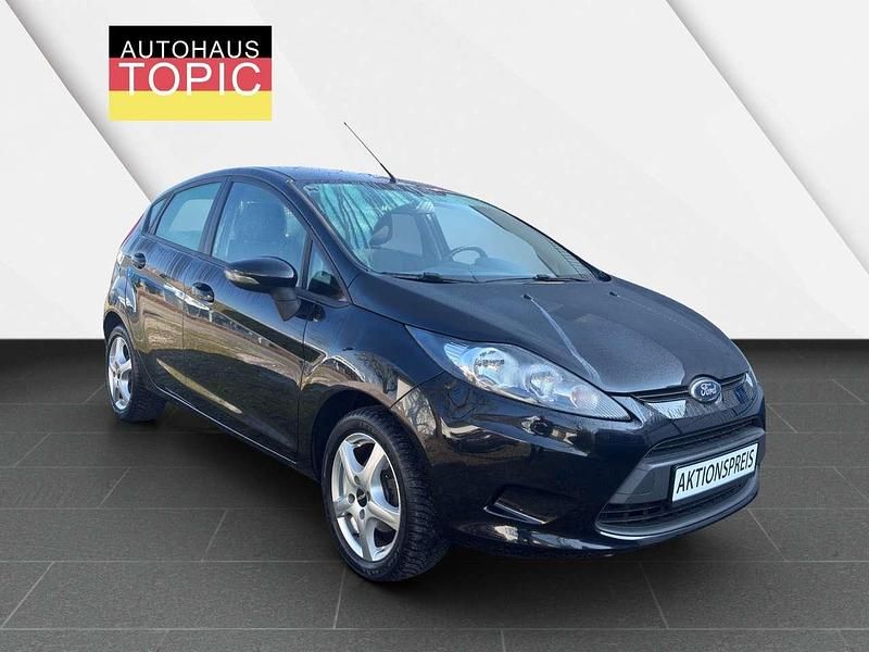 Gebraucht Ford Fiesta Trend 82 PS (60 kW) 2009 Pantherschwarz metallic Kleinwagen