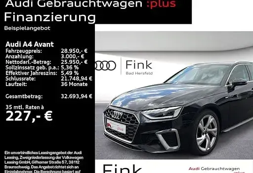 Gebraucht Audi A4 S-Line 204 PS (150 kW) 2023 Kombi
