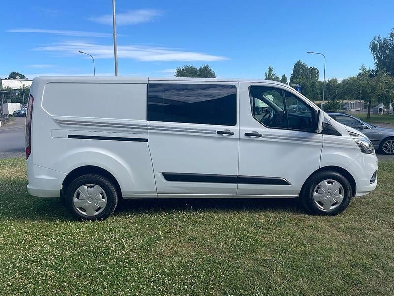 Gebraucht Ford Transit Custom Trend 131 PS (96 kW) 2020 Weiß Van / Kleinbus