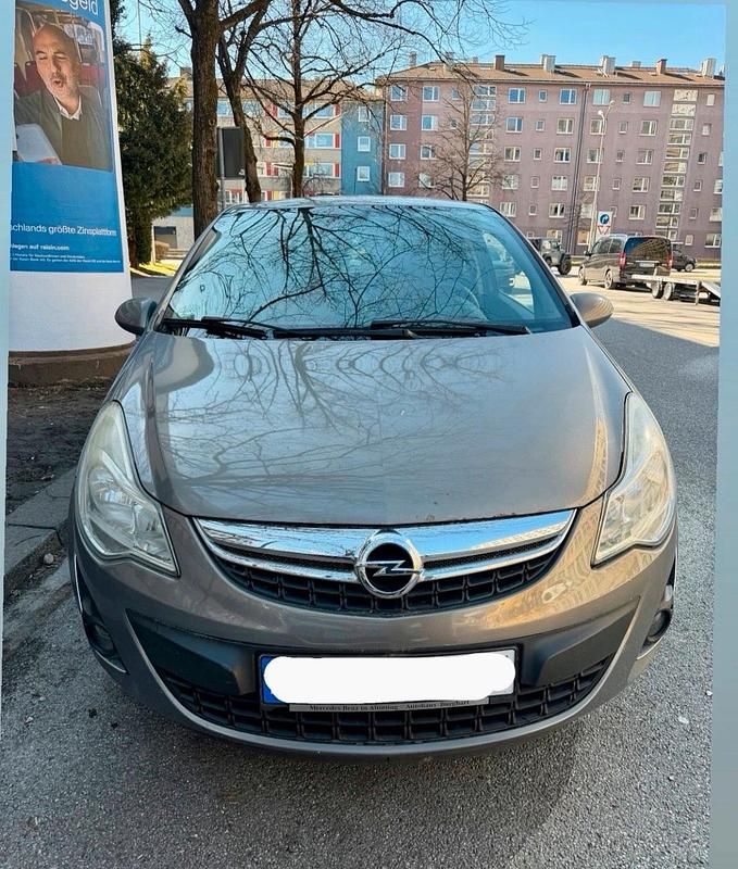 Gebraucht Opel Corsa 80 PS (58 kW) 2012 Grau Kleinwagen