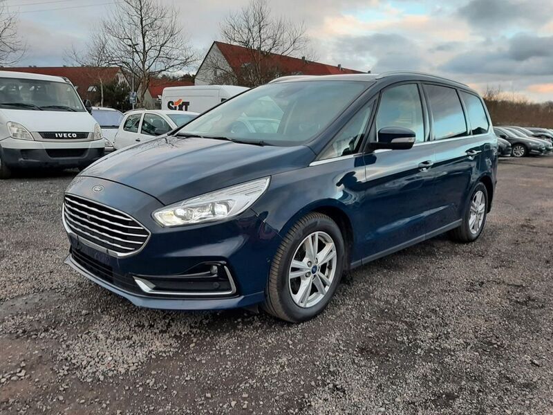 Blau Gebraucht 2020 Ford Galaxy Titanium Van / Kleinbus | 17.999 € (Guter Preis) - Bild 1/4