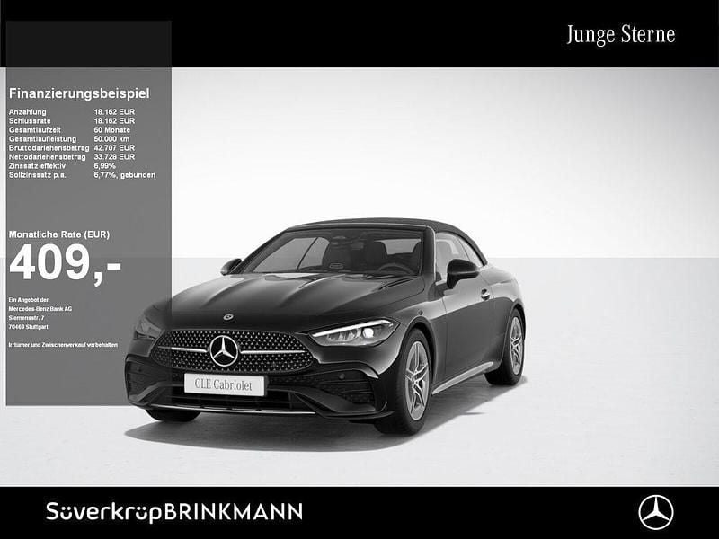 Gebraucht Mercedes CLE200 AMG 204 PS (150 kW) 2024 Schwarz Cabrio