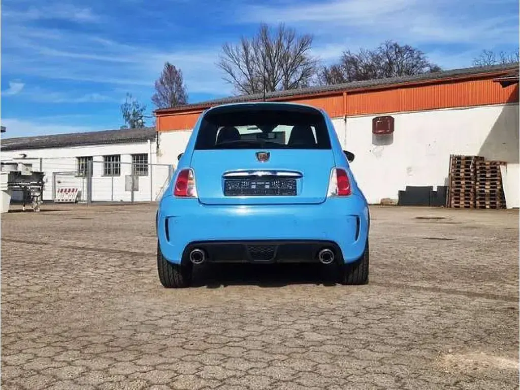 Gebraucht Abarth 500 135 PS (99 kW) 2013 Azzurro cappellini Kleinwagen