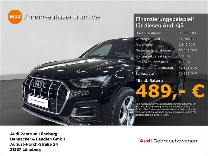 Gebraucht Audi Q5 Advanced 204 PS (150 kW) 2023 Brillantschwarz SUV