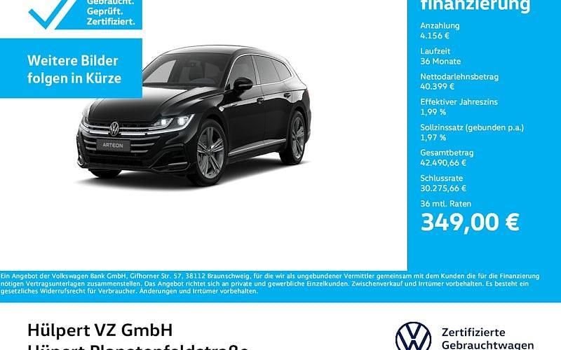 Schwarz Gebraucht 2024 VW Arteon R-line Limousine | 44.222 € (Etwas zu teuer) - Bild 1/4