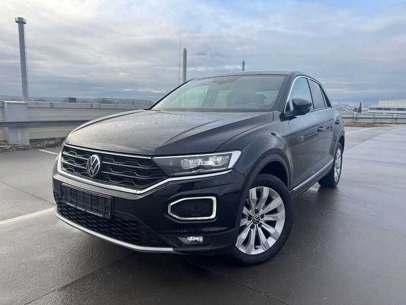 Schwarz Gebraucht 2021 VW T-Roc Sport SUV | 21.450 € (Fairer Preis) - Bild 1/4
