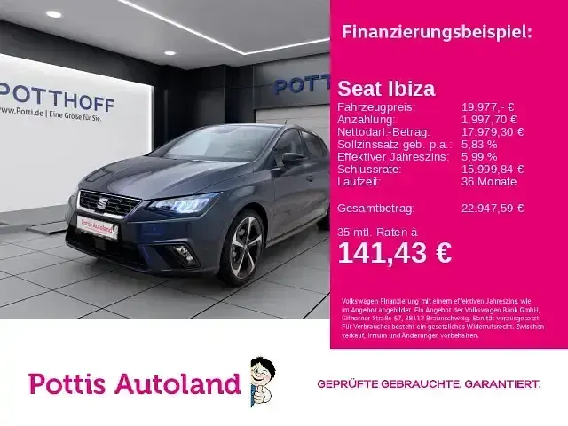 Gebraucht Seat Ibiza FR 116 PS (85 kW) 2025 Kleinwagen