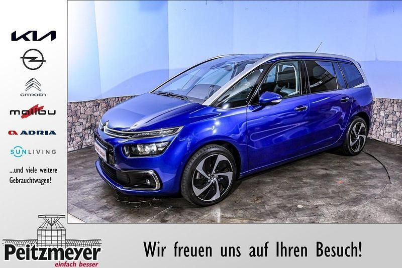 Blau Gebraucht 2018 Citroën C4 SpaceTourer Shine Van / Kleinbus | 15.990 € (Teuer) - Bild 1/4