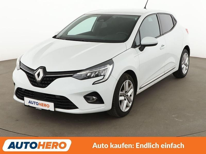 Weiß Gebraucht 2021 Renault Clio V Business Kleinwagen | 14.890 € (Teuer) - Bild 1/3