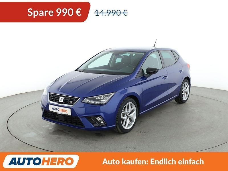 Blau Gebraucht 2018 Seat Ibiza FR Kleinwagen | 13.690 € (Fairer Preis) - Bild 1/3