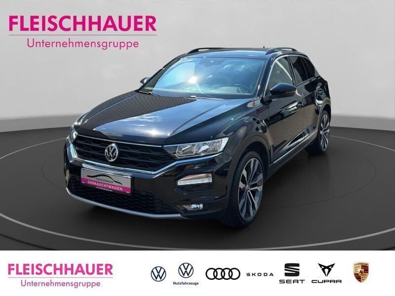 Schwarz Gebraucht 2019 VW T-Roc Sportline SUV | 20.490 € (Fairer Preis) - Bild 1/4