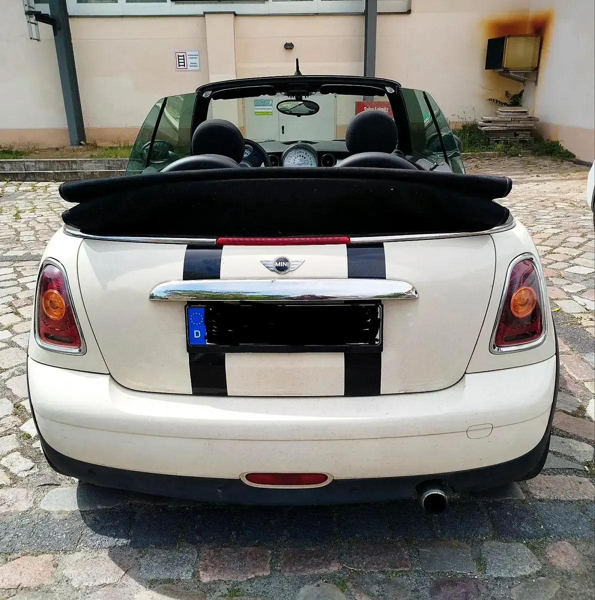 Gebraucht Mini Cooper Cabriolet 120 PS (88 kW) 2009 Weiß Cabrio