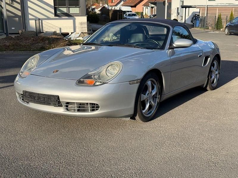 Gebraucht Porsche Boxster 220 PS (161 kW) 2001 Silber Cabrio