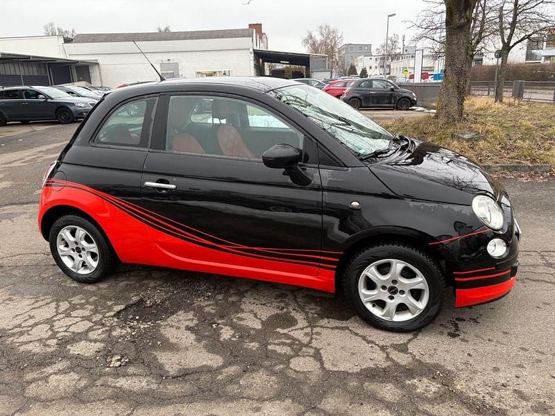 Gebraucht Fiat 500 Pop 69 PS (50 kW) 2010 Schwarz Kleinwagen